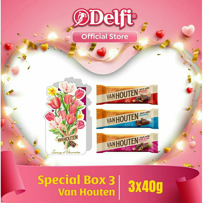 

cokelat van houten gift valentine