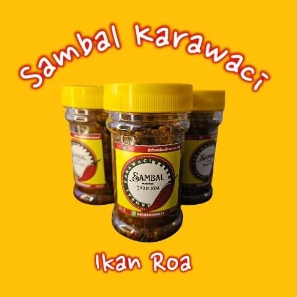 

Sambal Karawaci Ikan Roa - Sambal Pedas Nagih!!!