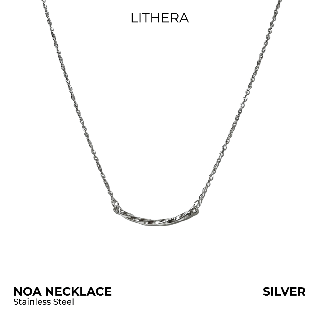 Lithera - Noa Necklace (Stainless Steel) Kalung Stainless Steel Asli