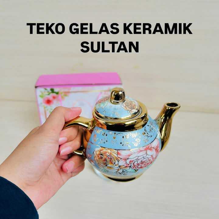 TEKO GELAS KERAMIK SULTAN