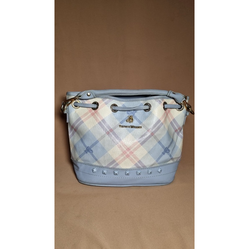 Tas Preloved Second Branded Handlebag Wanita Biru