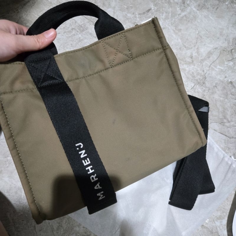 (PRELOVED) TAS MARHEN J RICO MINI EQ BAG warna KHAKI / MARHEN.J BAG ORIGINAL