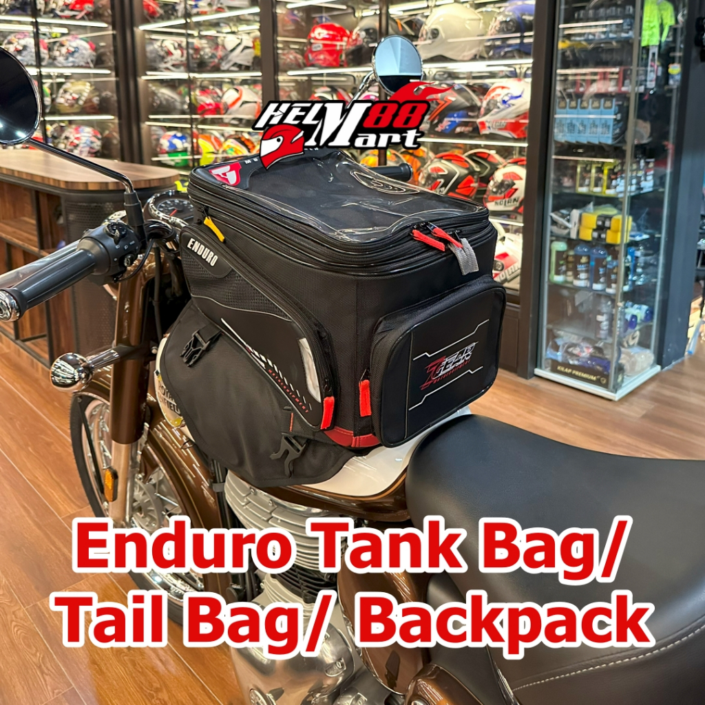 Tank Bag ENDURO 7 Gear Multifungsi Tail Bag / Backpack Tas Motor Tas Tangki 7GEAR Bag
