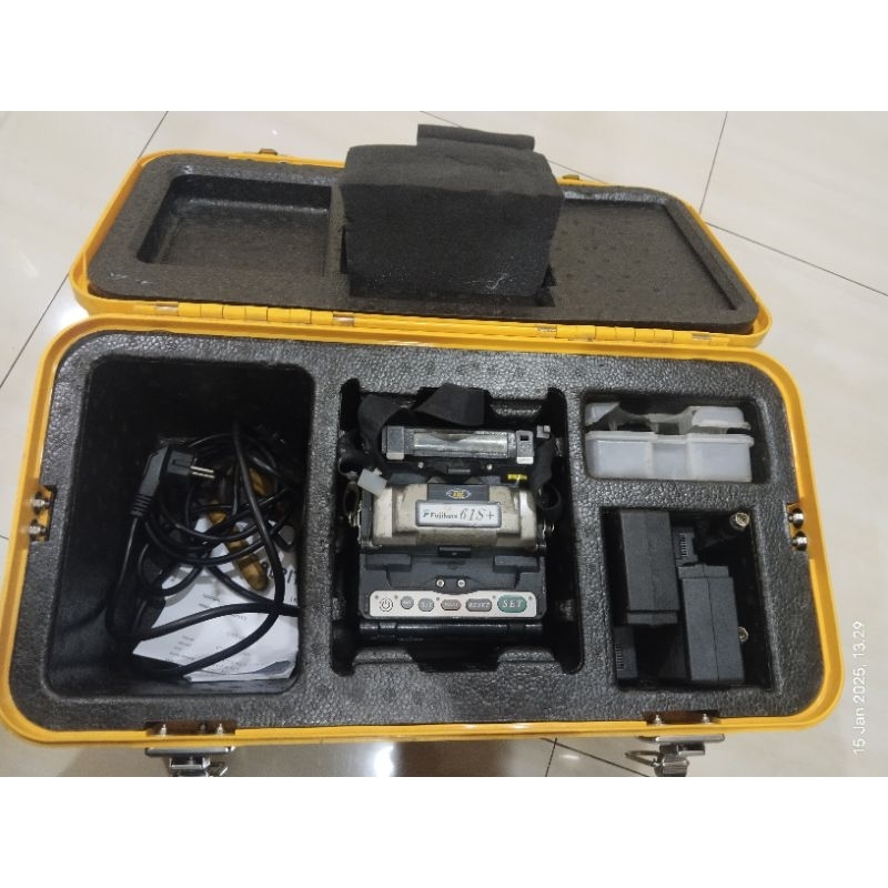 Fusion splicer Fujikura 61S+ normal lecet pemakaian d lapangan