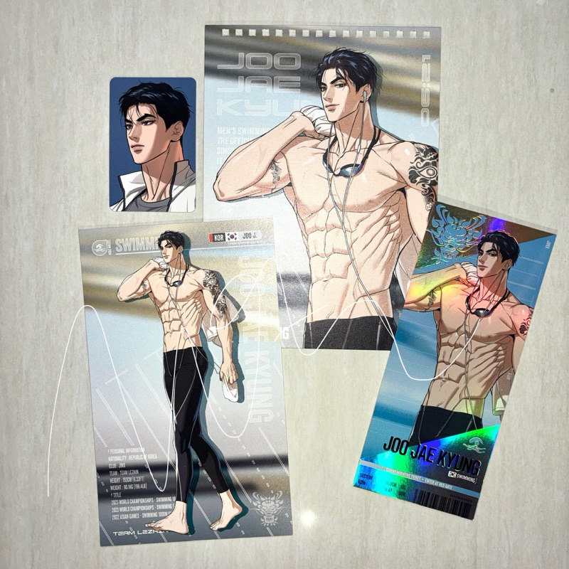 [ORIGINAL] FULLSET LEZHIN SG24 JOO JAE KYUNG JINX BL Manhwa