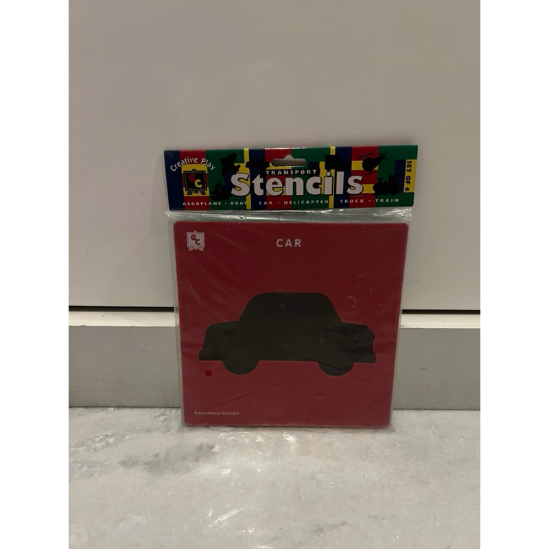 

New; Creative Play EC Stencils series Transport
