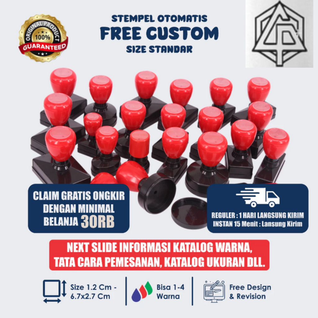 

Stempel Custom Stempel Lunas Stempel Nama All Size 1 Hari Jadi Free Design
