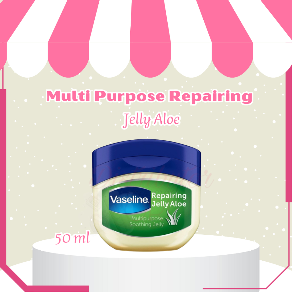 Vaseline Multi Purpose Repairing Jelly Aloe 50 ml | original | jelly aloe