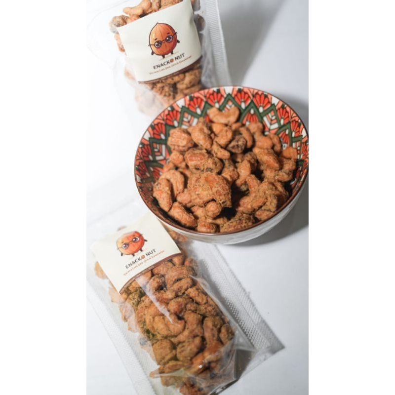 

Enacko NUT Kacang Mede Panggang Crispy / Cashew Crispy Roasted / Kacang Mede Telur / 100gr