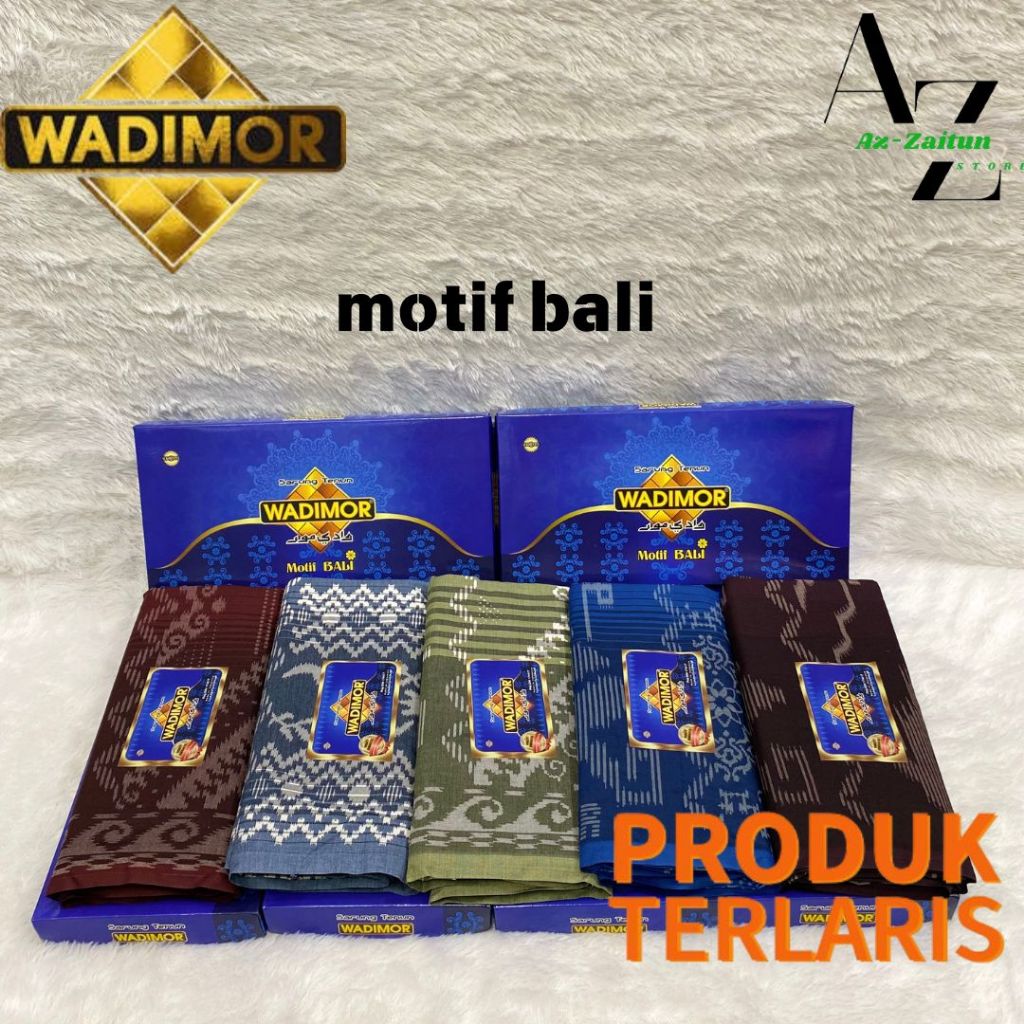 Sarung WADIMOR Motif bali | SARUNG WADIMOR DEWASA | SARUNG WADIMOR ANAK