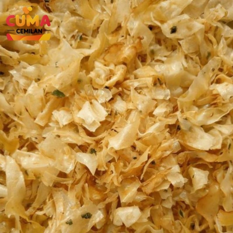 

KERIPIK SINGKONG KRIWIL / KERIPIK SINGKONG ORIGINAL RUMPUT LAUT 1KG