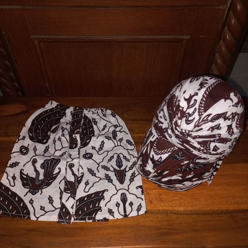 blangkon jogja newborn set jarik