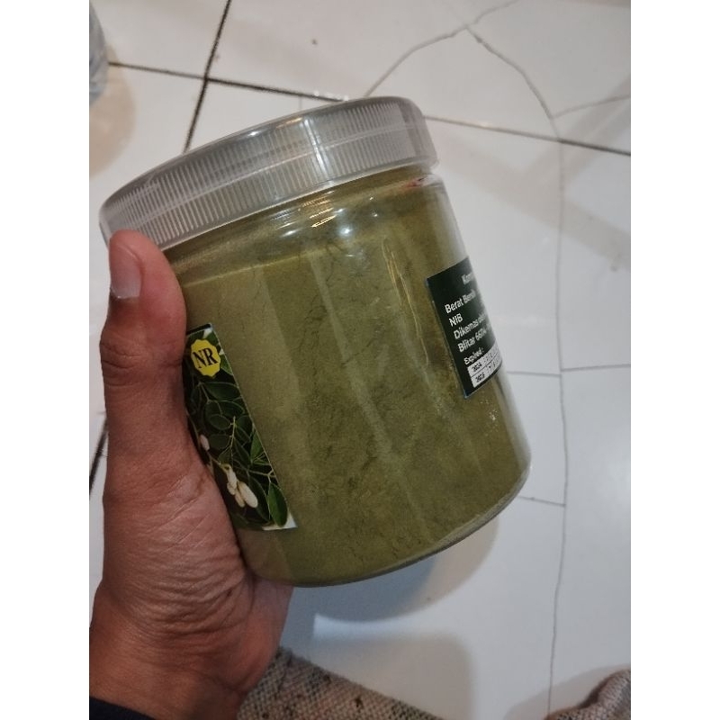 

NR Moringa Powder/Bubuk Kelor/Bubuk Kelor 250/Bubuk Instan/Kelor Alami