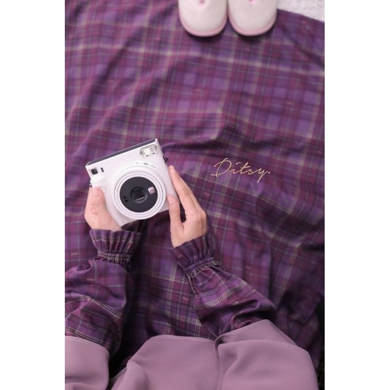 Ditsy Februari | Nael Plum Nightgown XS