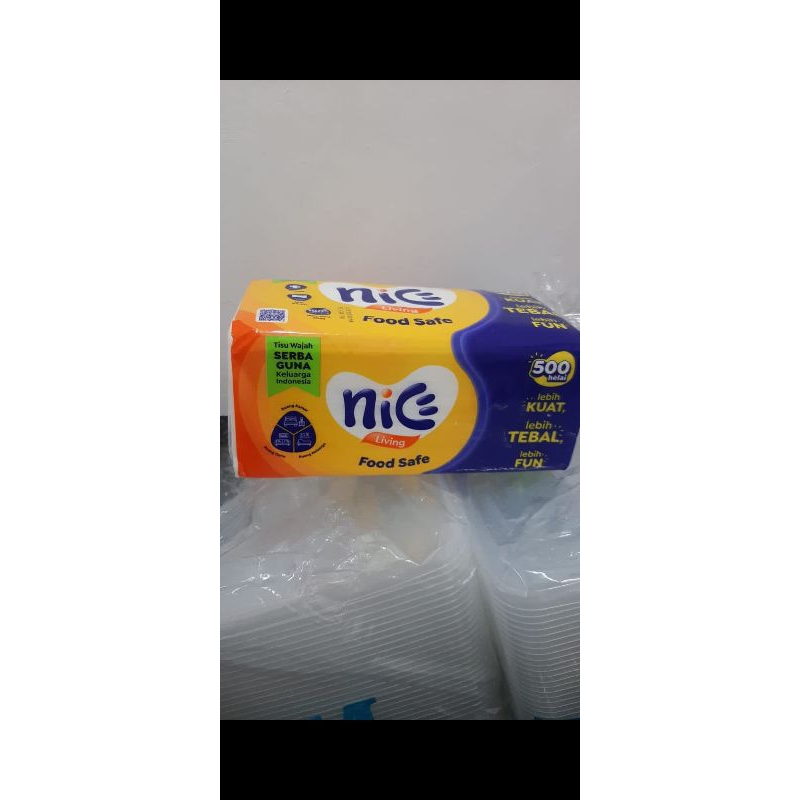 Tissue Nice 500 sheet/helai tissue promo