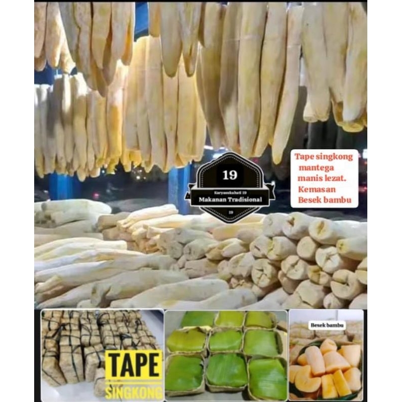 

2 kilo Tape singkong mantega manis dan lezat / tape singkong makanan tradisional khas Sunda bandung / tape singkong mantega empuk bikin ketagihan
