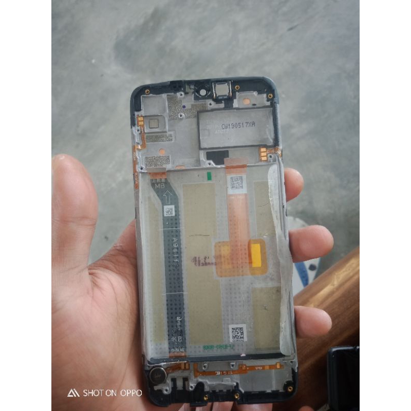 Frame + Lcd Realme c3 ram4/64. Original Copotan%