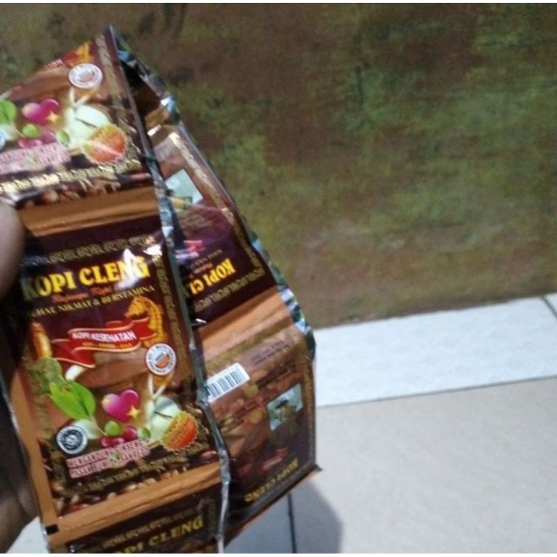

10 sachet serbuk kopi pilihan cling