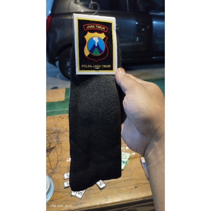 Kaos Kaki PDL Hitam Jatah Tebal Pembagian Polri 100% Original