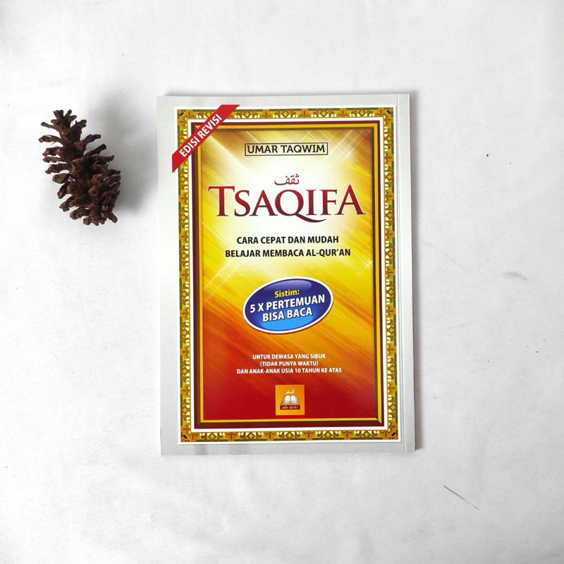 Buku TSAQIFA Original - Cara Cepat dan Mudah Belajar Membaca Al Quran