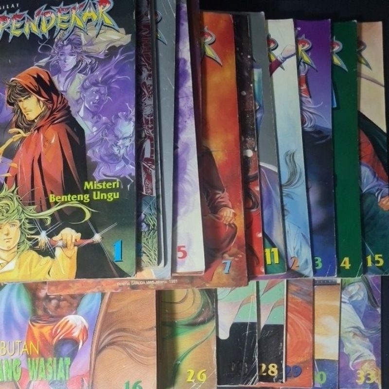 Majalah Komik - 3 Pendekar / Tiga Pendekar 1-30 + 33