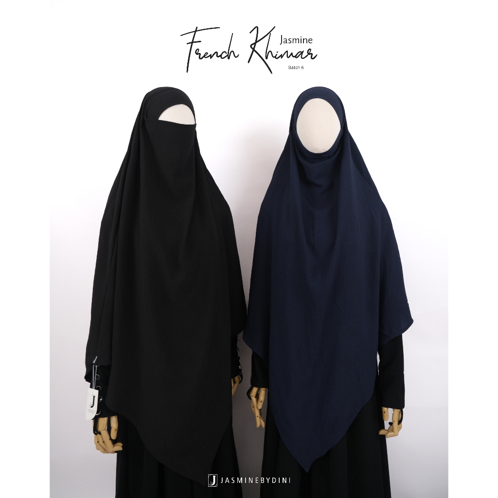 FK French Khimar Crinkle Airflow Jasminebydini