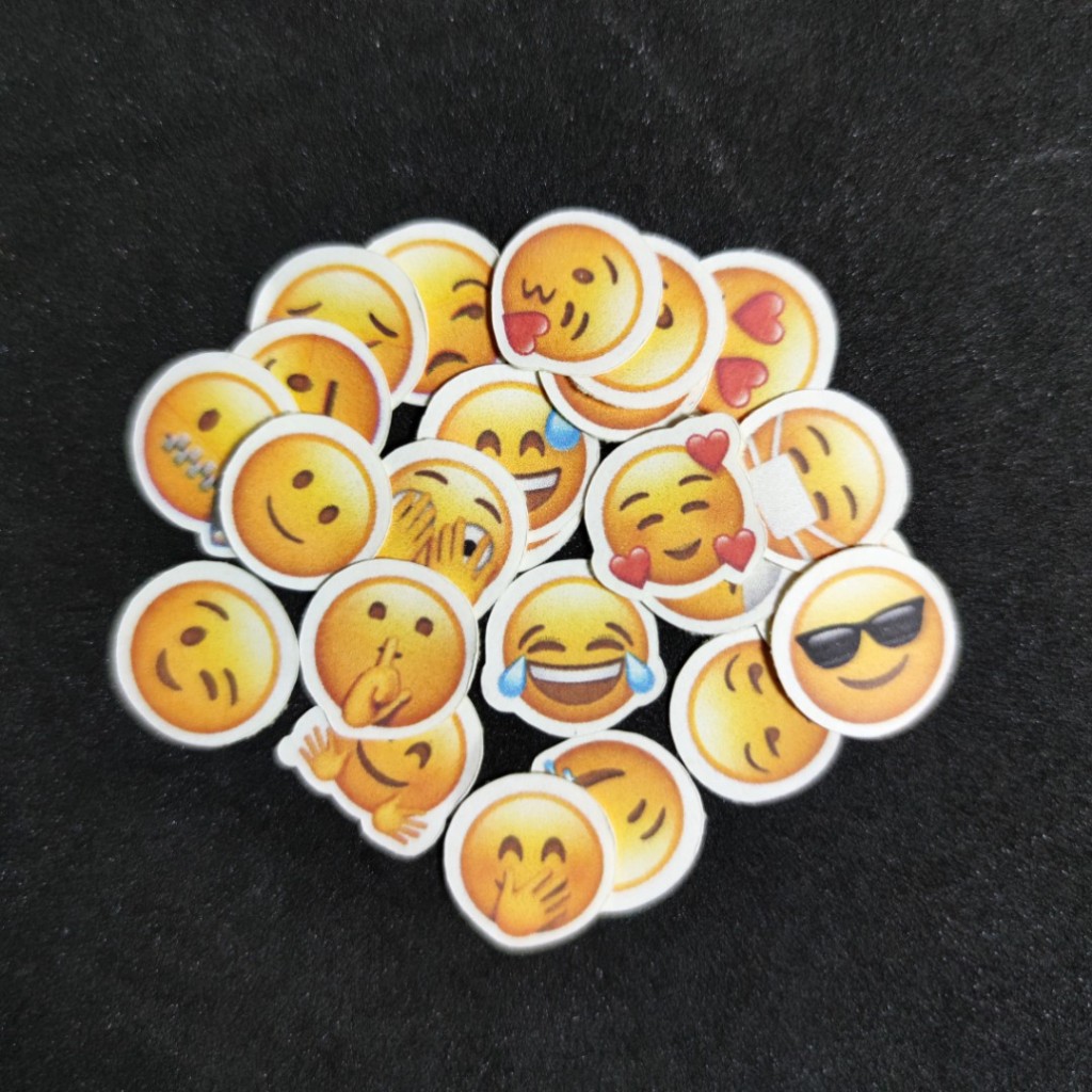 

mini stiker emot stiker gambar emoticon lucu isi 24 pcs super cute untuk hiasan dan kreasi