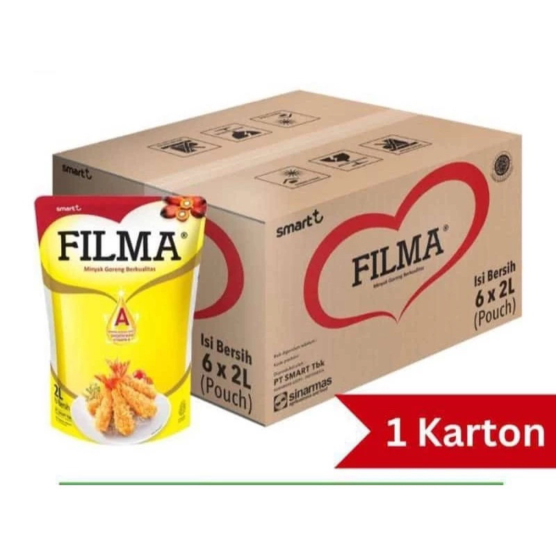 

1 DUS MINYAK FILMA 2L x 6 Refil