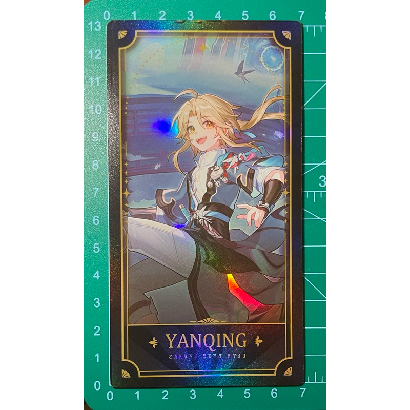 Honkai Star Rail (HSR) card kartu 1st anniversary - Yanqing
