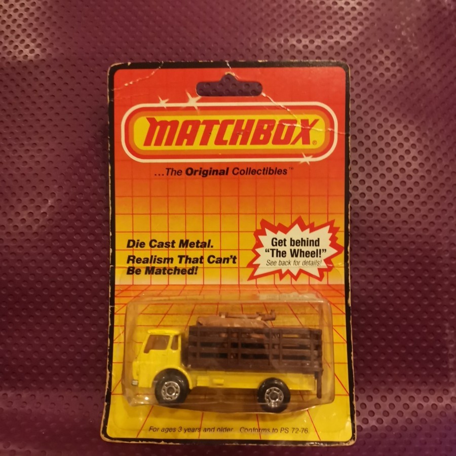 Matchbox Cattle Truck Made In England 1983