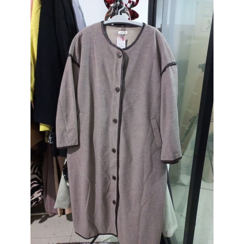 Super Long Winter Coat Wol