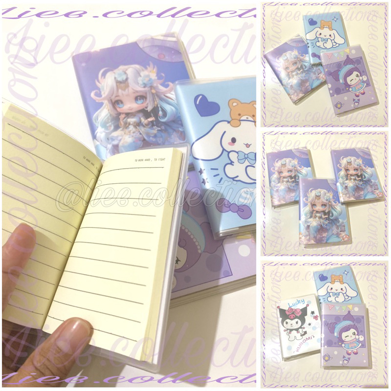 

BUKU NOTEBOOK MINI COVER A7 || Motif lucu