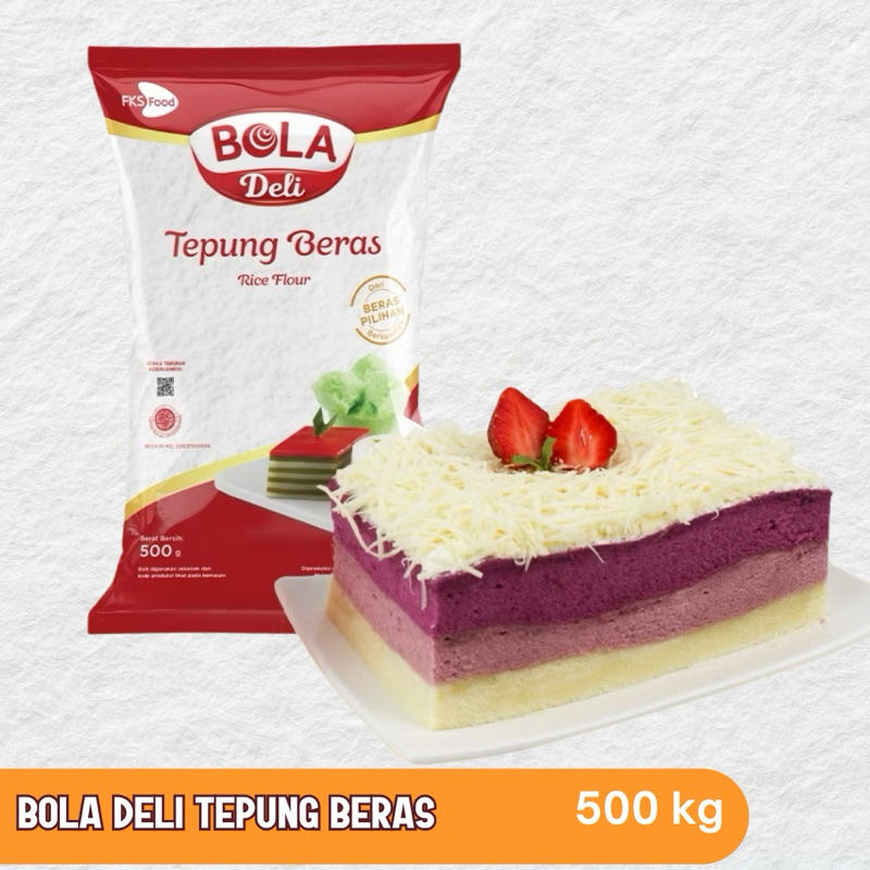 

TEPUNG BERAS BOLA DELI 500gr – Rice Flour 500 gr