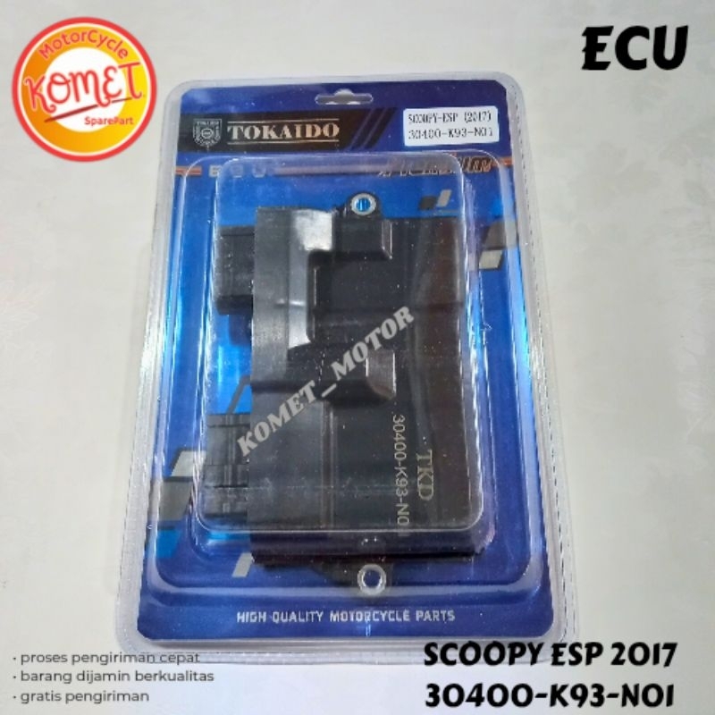 [KOMET] 30400-K93-N01 ECU ECM SCOOPY ESP DONAT 2017 - 2019  [TKD]