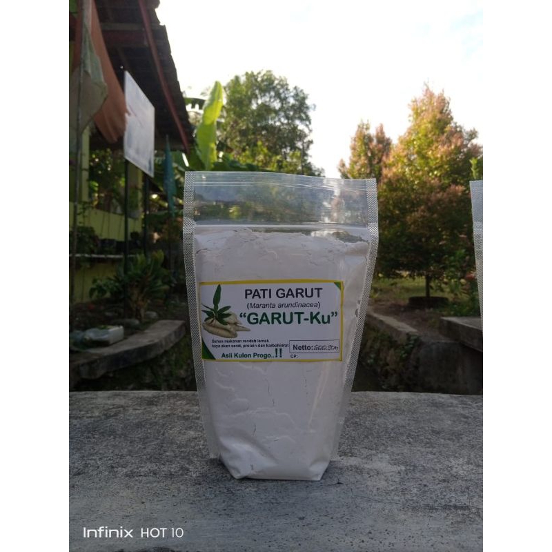 

Tepung pati garut, pati garut 500g-1kg, Arrowrot powder, tepung serbaguna