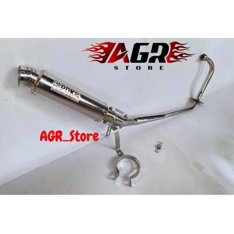 knalpot racing PDK untuk motor JUPITER MX KARBU OLD.JUPITER MX NEW/SATRIA FU KARBU OLD.SATRIA FU INJ