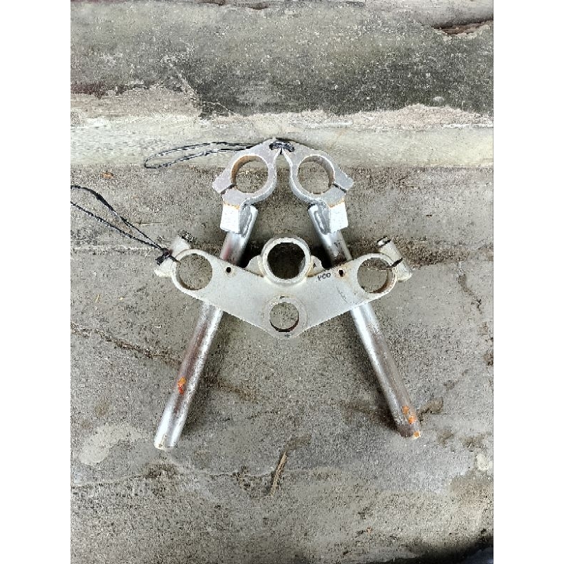 segitiga atas set stang ninja ss original