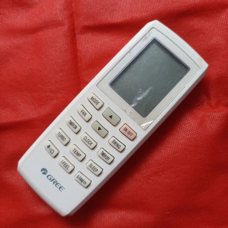 Remot AC GREE Second Original Bawaan AC