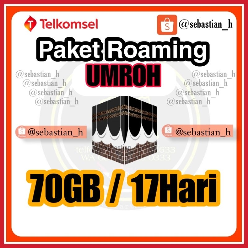 KUOTA TELKOMSEL UNLIMITED UMROH HAJI ROAMING