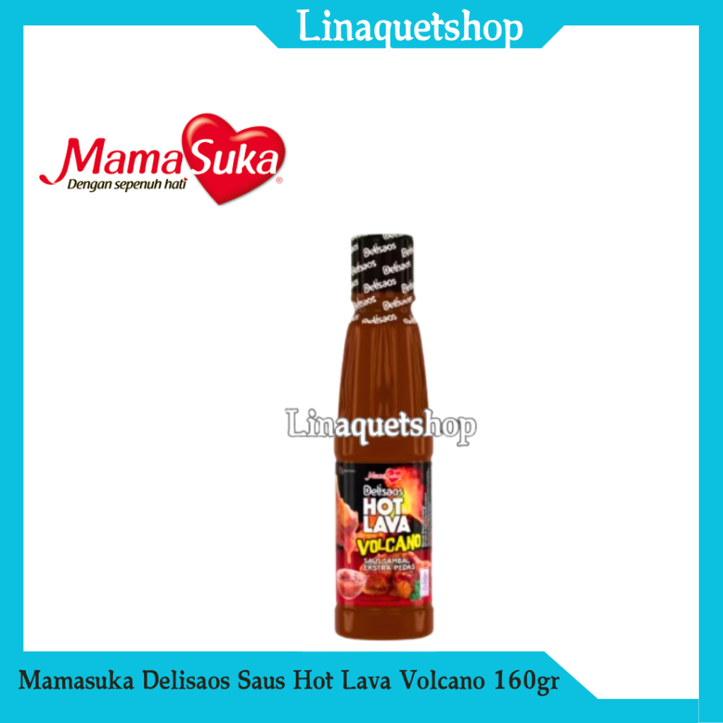 

MAMASUKA Delisaos Saus Sambal Hot Lava Volcano 160gr