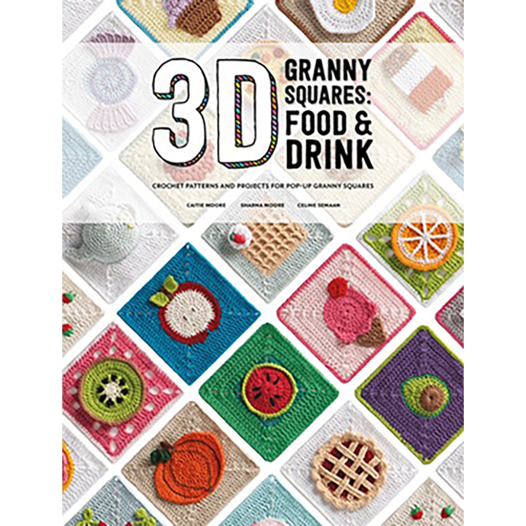 Buku 3D Granny Squares Food and Drink
