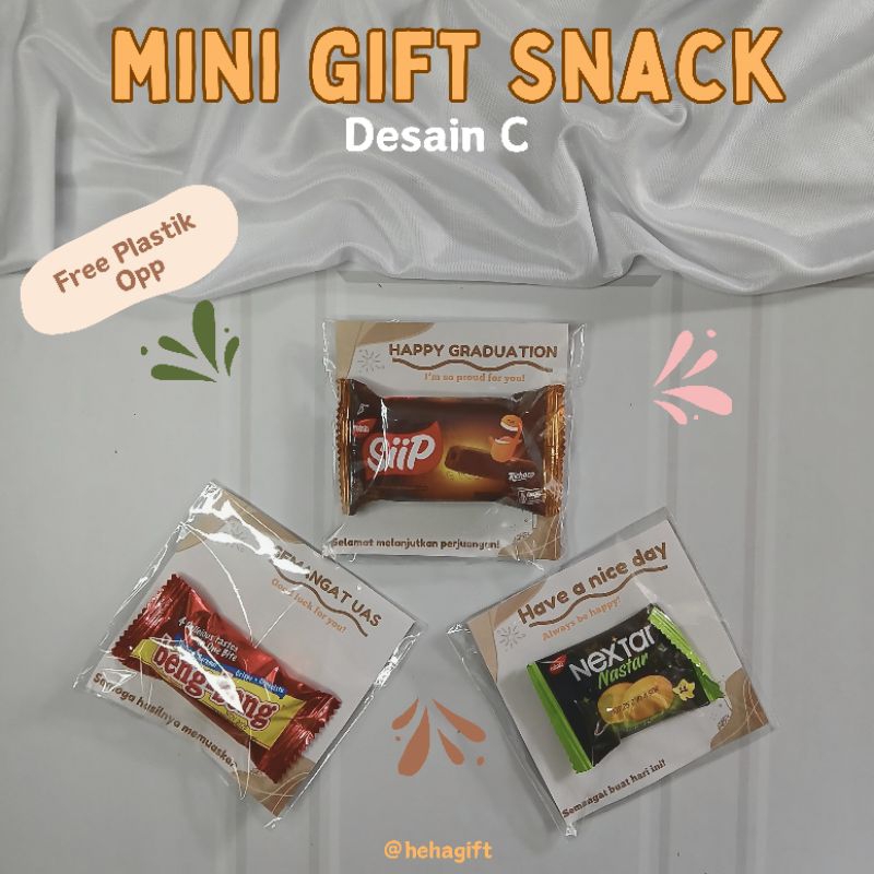 

Mini Gift Snack |Desain C |Mini Gift Snack Beng-Beng |Mini Gift Snack Nextar |Mini Gift Siip |Gift Snack|