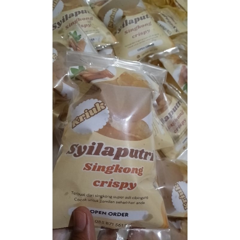 

Kripik Singkong Syilaputri: Gurih & Lezat asli Jawa barat