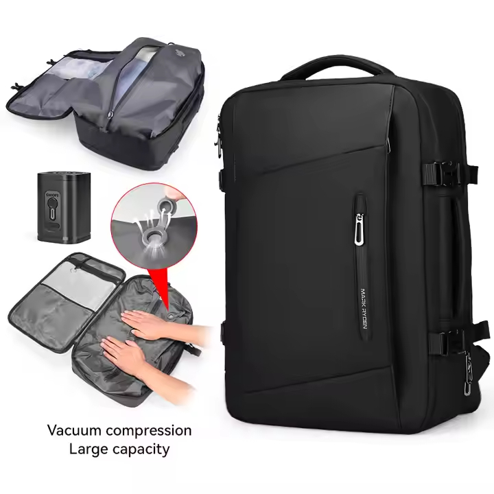 MR9299YKKQM Tas Mark Ryden Bag Ransel Cowok Travel Laptop 17.3 iPad 9.7 Vacuum Airpump MR9299YKK