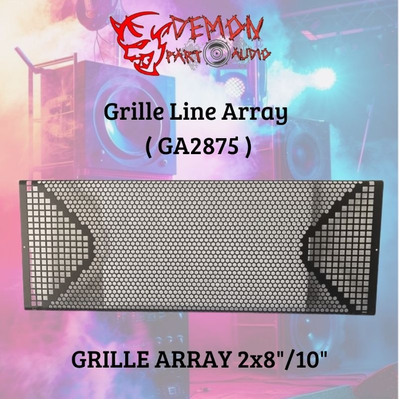 Grille/Ram Speaker Line Array ( GA2875 ) 2×8"/10"