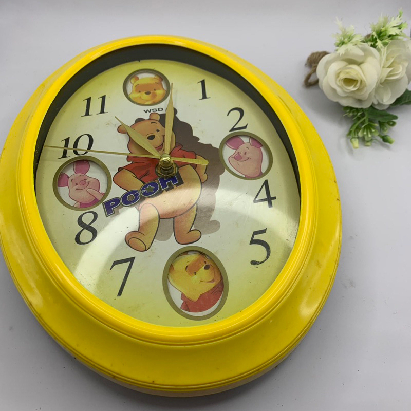 Jam Dinding Pajangan Winnie The Pooh Vintage
