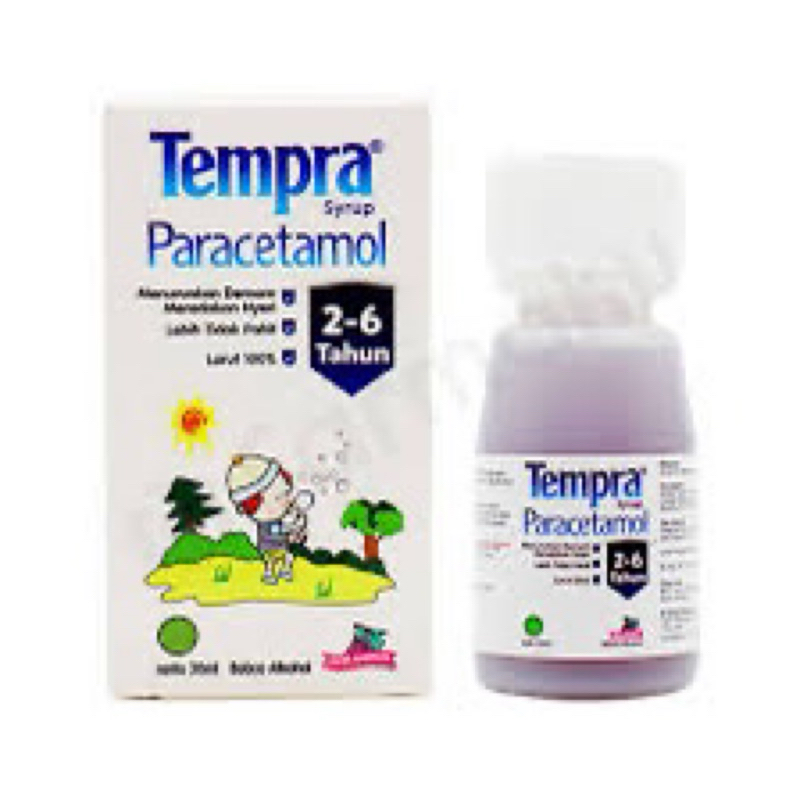 Tempra Paracetamol Syrup 2-6 Tahun 30ml