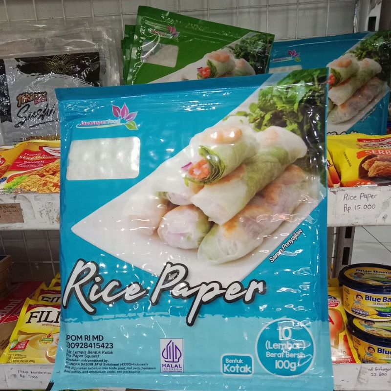 

Rice Paper Bentuk Kotak Lemula 10g