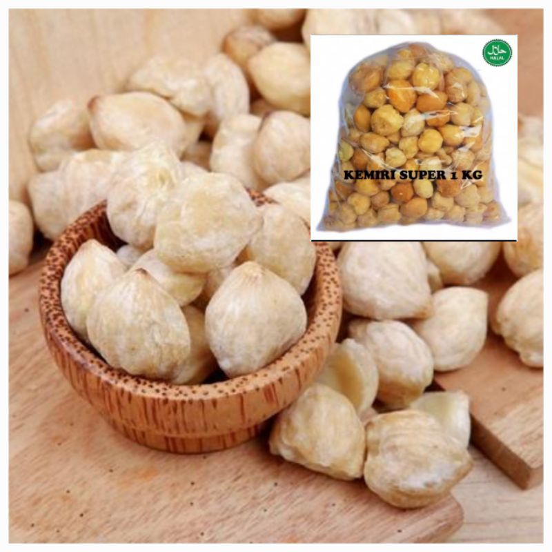 

kemiri utuh/bulat 500 gram