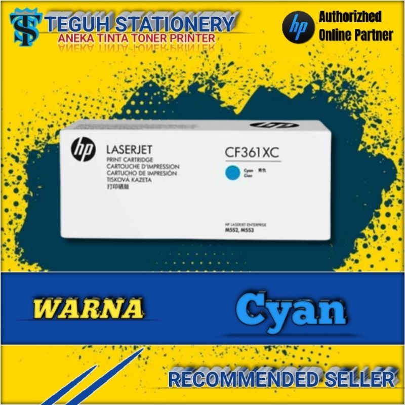 Toner HP LaserJet CF361XC Cyan Original
